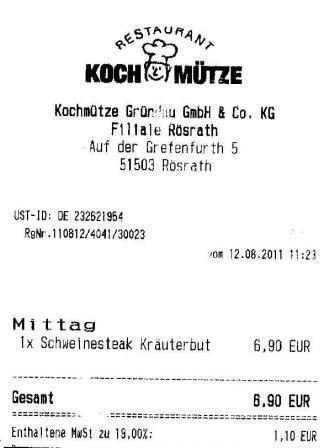 tcmm Hffner Kochmtze Restaurant